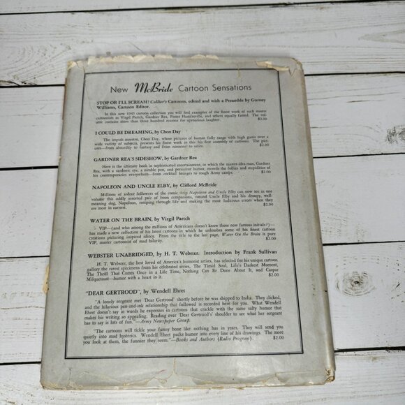 Napoleon & Uncle Elby HC 1945 1st Printing Clifford McBride Damaged Dust Jacket - Picture 3 of 11